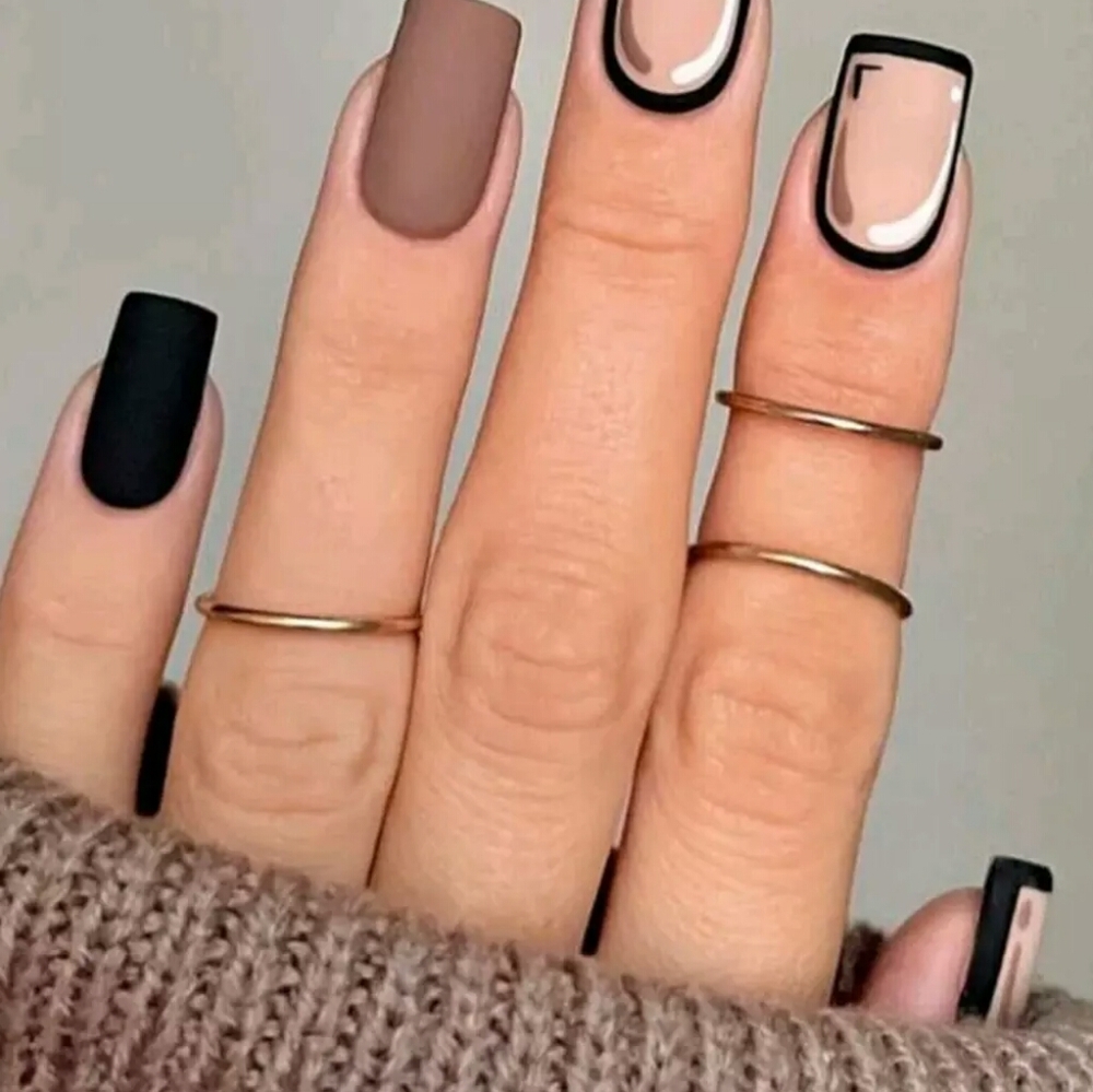 Natural 3D Nail Set